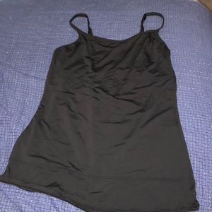 Flexees shaper tank black NWOT